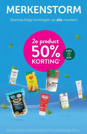 Holland & Barrett MERKENSTORM aanbieding