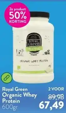 Holland & Barrett Organic Whey Protein aanbieding