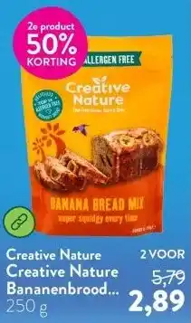 Holland & Barrett Creative Nature Bananenbroodmix aanbieding