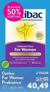 Holland & Barrett For Women Probiotica aanbieding