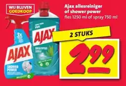 Nettorama Ajax allesreiniger of shower power aanbieding