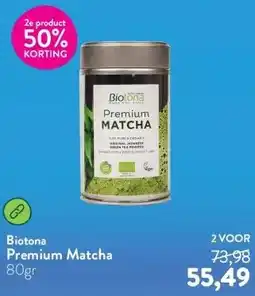 Holland & Barrett Premium Matcha aanbieding