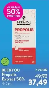Holland & Barrett Propolis Extract 50% aanbieding