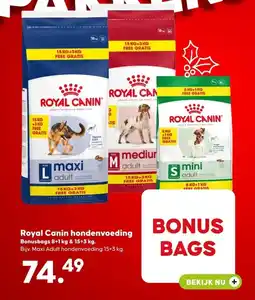 Pets Place Royal Canin hondenvoeding aanbieding