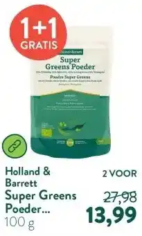 Holland & Barrett Super Greens Poeder Biologisch aanbieding