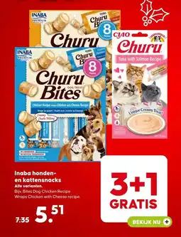 Pets Place Inaba honden- en kattensnacks Alle varianten. aanbieding