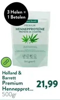 Holland & Barrett Premium Hennepproteïne Poeder aanbieding