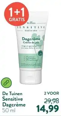 Holland & Barrett Sensitive Dagcrème aanbieding