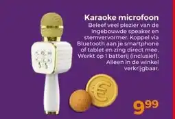 Trekpleister Karaoke microfoon aanbieding