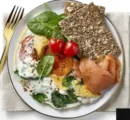 Lidl Witte omelet met spinazie aanbieding