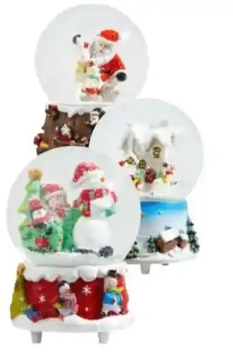 Lidl Mini Mini sneeuwbol|€4.99 Een klassieke sneeuwbol met muziek en geluid. Verkrijgbaar vanaf 3 dec. aanbieding