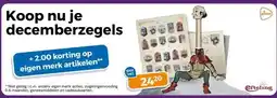 Trekpleister Koop nu je decemberzegels aanbieding
