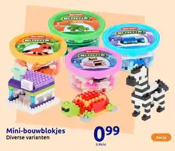 Action Mini-bouwblokjes aanbieding