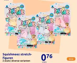 Action Squishmeez stretch-figuren aanbieding