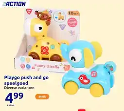 Action Playgo push and go speelgoed aanbieding