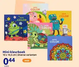Action Mini-kleurboek aanbieding