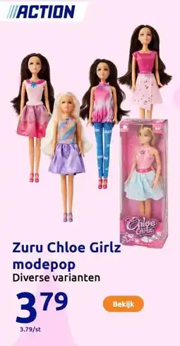 Action Zuru Chloe Girlz modepop aanbieding