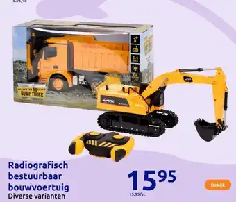 Action Radiografisch bestuurbaar bouwvoertuig aanbieding