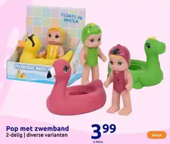 Action Pop met zwemband aanbieding