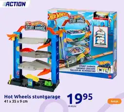 Action Hot Wheels stuntgarage aanbieding