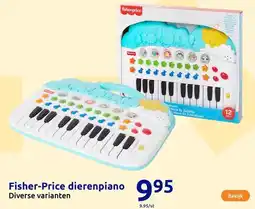 Action Fisher-Price dierenpiano aanbieding