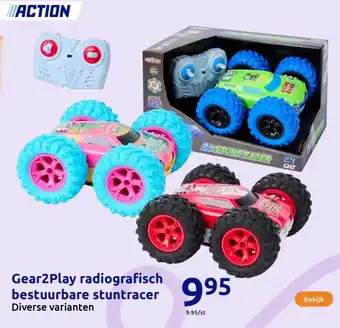 Action Gear2Play radiografisch bestuurbare stuntracer aanbieding