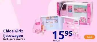 Action Chloe Girlz ijscowagen aanbieding