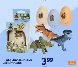 Action Simba dinosaurus-ei aanbieding