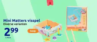Action Mini Matters visspel aanbieding