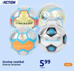 Action Dunlop voetbal aanbieding