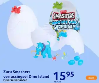 Action Zuru Smashers verrassingsei Dino Island aanbieding