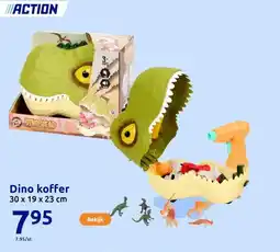Action Dino koffer aanbieding