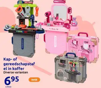 Action Kap- of gereedschapstafel in koffer aanbieding