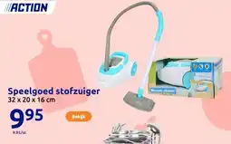 Action Speelgoed stofzuiger aanbieding