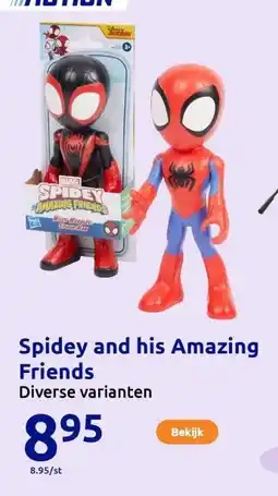 Action Spidey and his Amazing Friends aanbieding