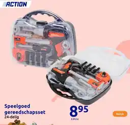 Action Speelgoed gereedschapsset aanbieding