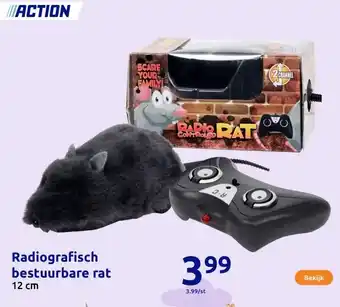 Action Radiografisch bestuurbare rat aanbieding