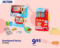 Action Speelgoed-kassa aanbieding