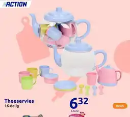 Action Theeservies aanbieding