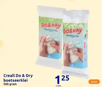 Action Creall Do & Dry boetseerklei aanbieding