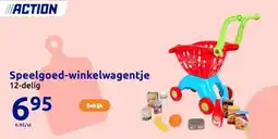 Action Speelgoed-winkelwagentje aanbieding