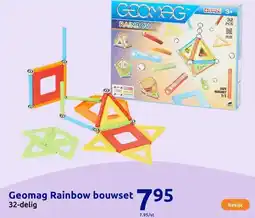 Action Geomag Rainbow bouwset aanbieding