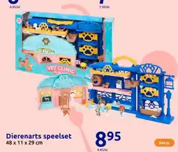 Action Dierenarts speelset aanbieding
