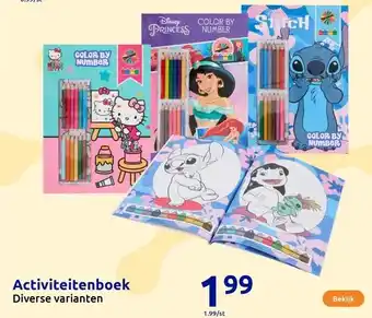 Action Activiteitenboek aanbieding