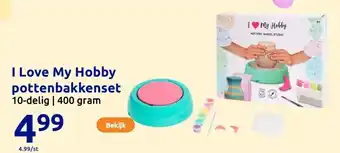 Action I Love My Hobby pottenbakkenset aanbieding
