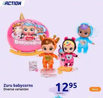 Action Zuru babycorns aanbieding