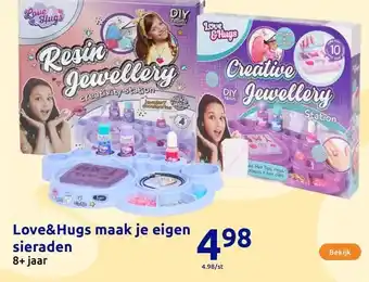 Action Love&Hugs maak je eigen sieraden aanbieding
