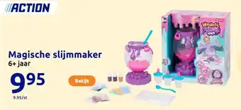 Action Magische slijmmaker aanbieding