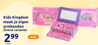 Action Kids Kingdom maak je eigen armbanden aanbieding