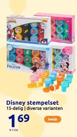 Action Disney stempelset aanbieding